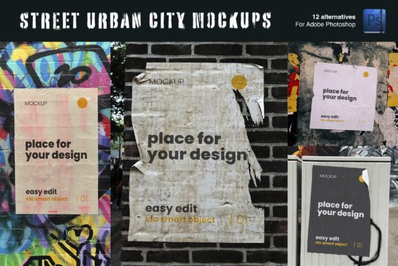 Download Street Urban City Mockups - Urban city Collection