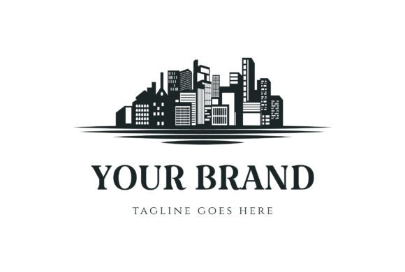 Download Urban City Skyline with Lake River Creek - Urban city Collection