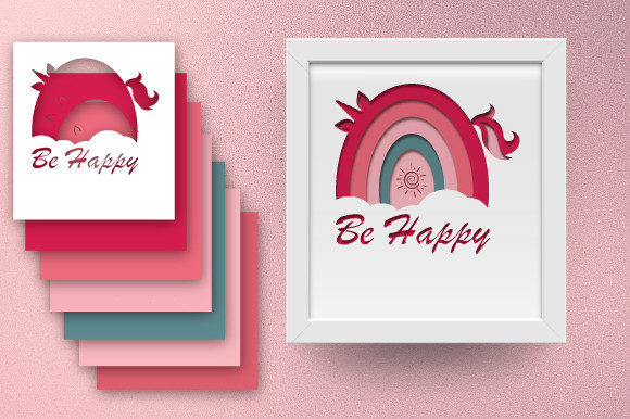 Download Boho Rainbow Shadow Box Design - Rainbow shadow box Collection