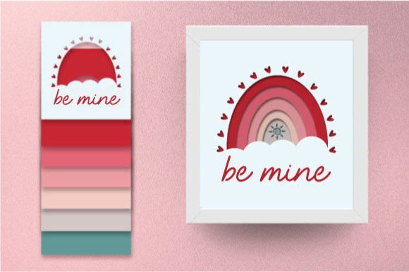 Download Boho Rainbow Shadow Box Design - Rainbow shadow box Collection