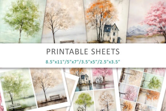 Download Seasons of the Year Junk Journal Kit - Seasons Collection